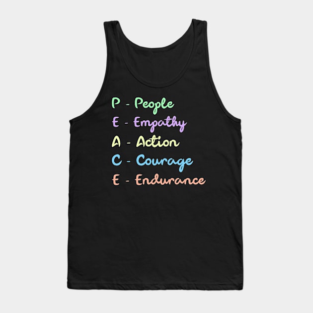 Peace Tank Top by BeeZeeBazaar